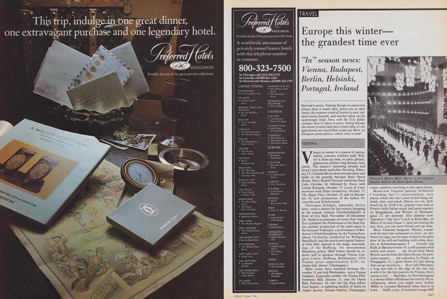 Europe this Winter–the Grandest Time Ever