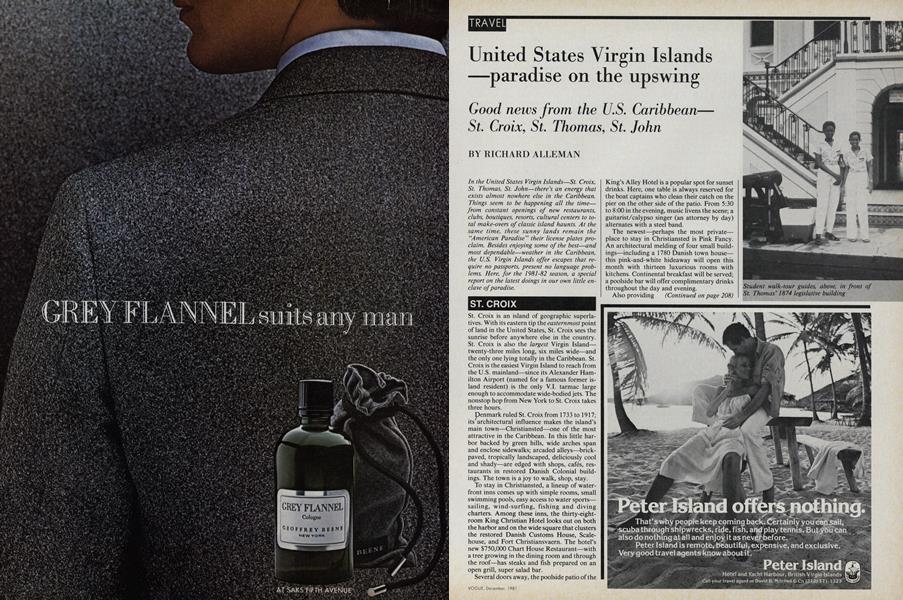 United States Virgin Islands—Paradise on the Upswing