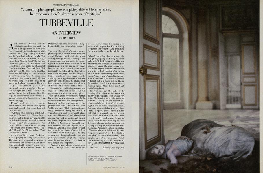 Turbeville's Versailles: Turbeville—an Interview