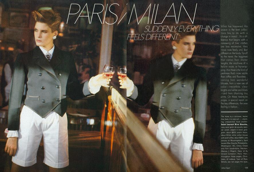 Paris/Milan: Suddenly, Everything Feels Different