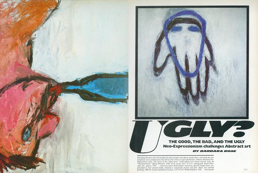 Ugly? The Good, the Bad, and the Ugly: Neo-Expressionism Challenges Abstract Art