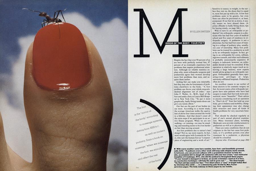 Mirror of the Body: Your Feet