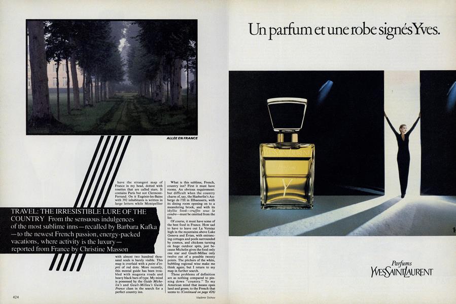 Travel: The Lure of the Country