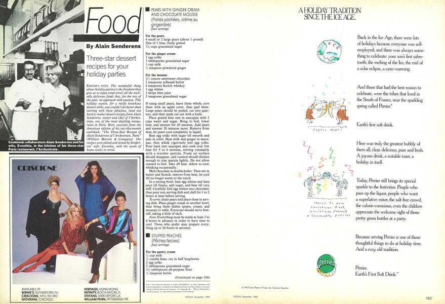 Three-star Dessert Recipes for Your Holiday Parties