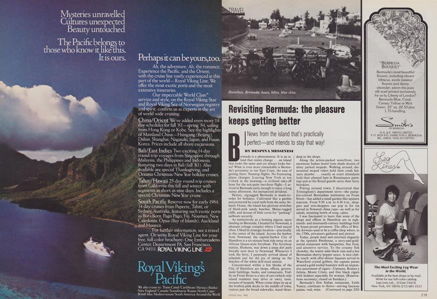 Revisiting Bermuda: The Pleasure Keeps Getting Better