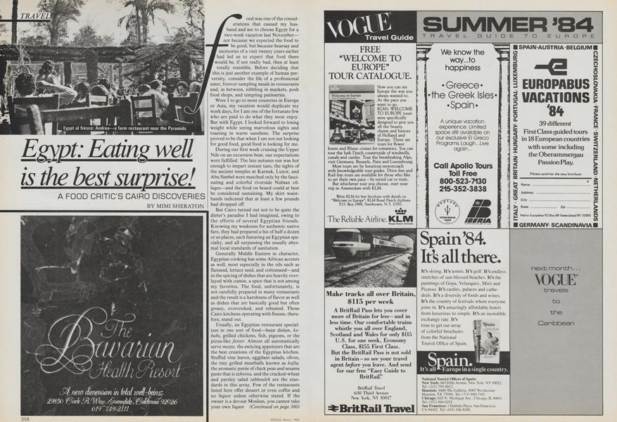 Egypt: Eating Well Is the Best Surprise!