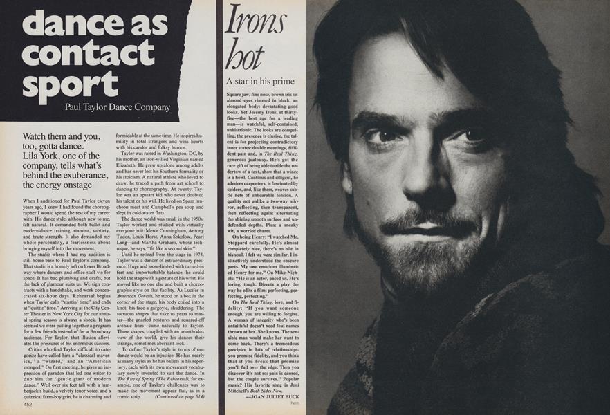 Dance as Contact Sport: Paul Taylor Dance Company