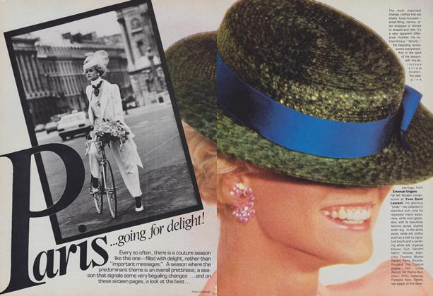 Paris/Rome: Going for Delight