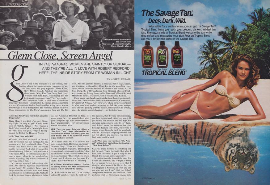 Glenn Close: Screen Angel