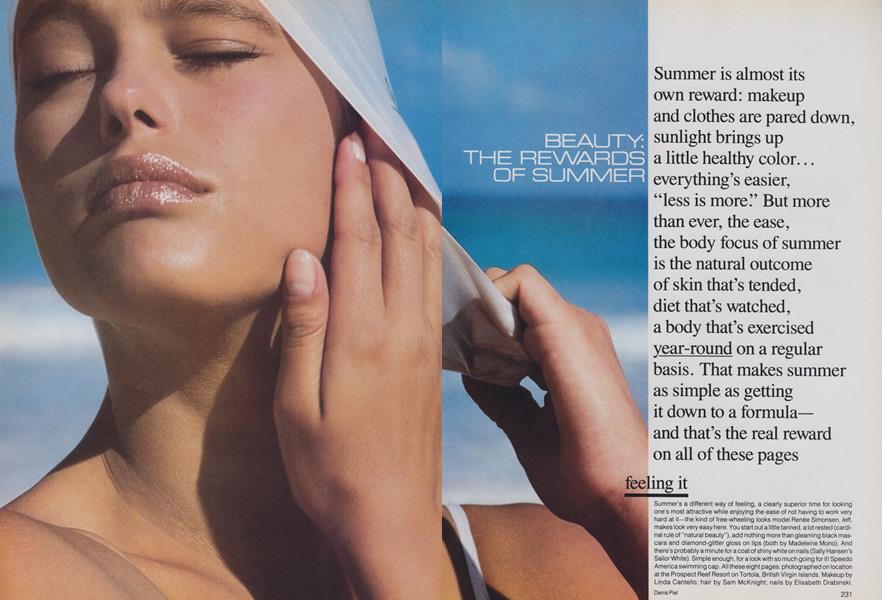 Beauty: The Rewards of Summer