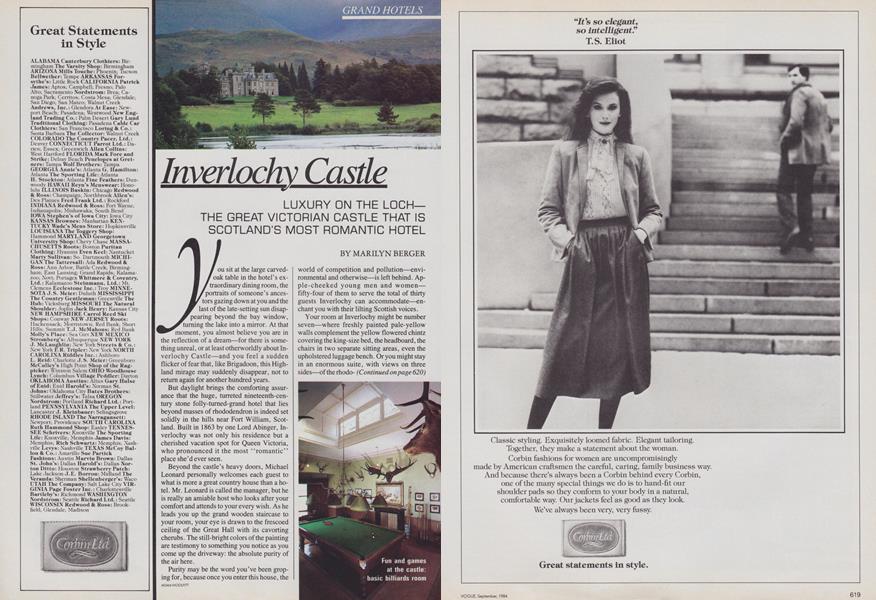 Grand Hotels: Inverlochy Castle