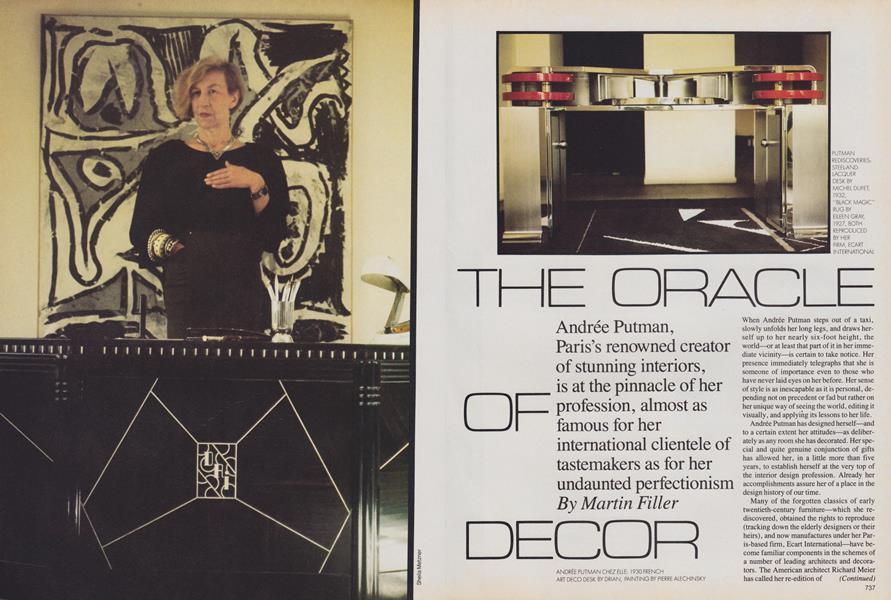Andree Putman: The Oracle of Decor