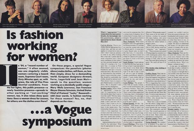 Is Fashion Working for Women? A Vogue Symposium