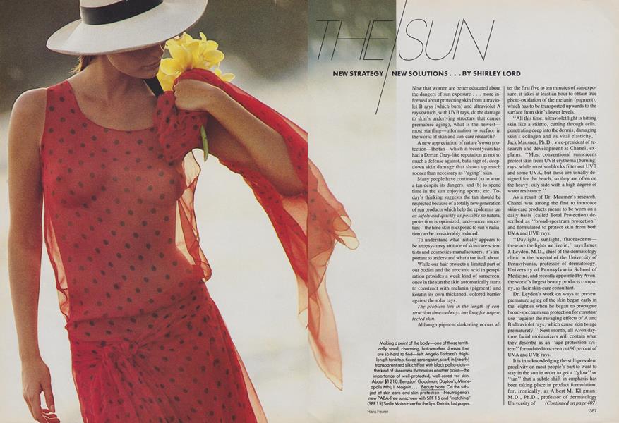 The/Sun: New Strategy/New Solutions