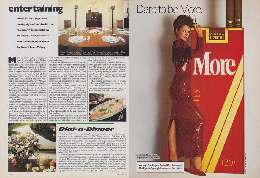 American City Style, French Country Stylefrom Maud Frizon/New, Easy