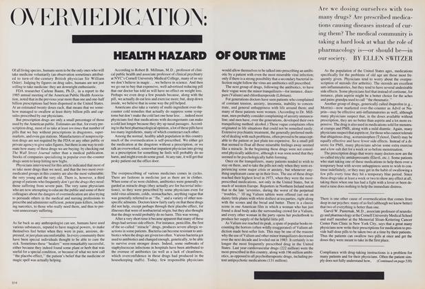 Over Medication: Health Hazard of Our Time