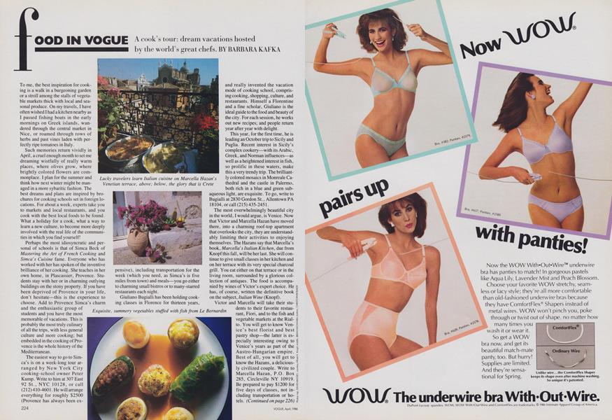 A Cook's Tour: Dream Vacations Hosted by the World's Great Chefs