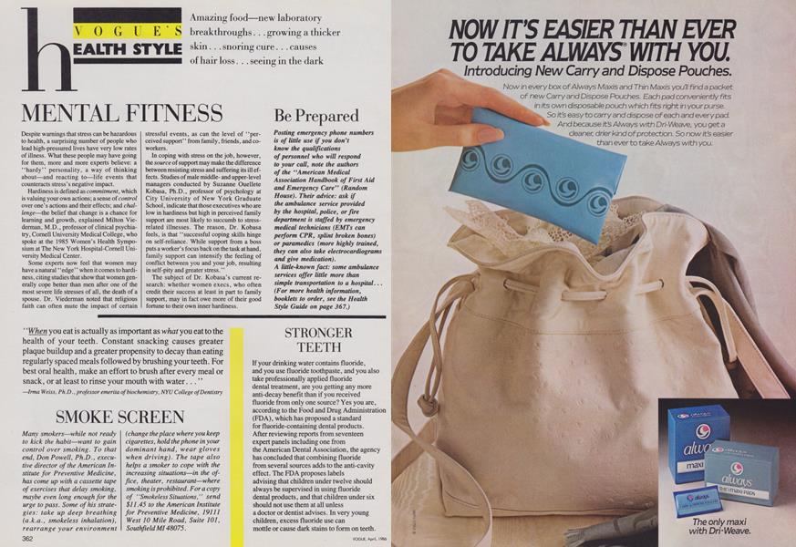 Mental Fitness/Be Prepared...