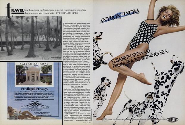 New Luxuries in the Caribbean: a Special Report on the Best Ships, Shops, Resorts, and Restaurants