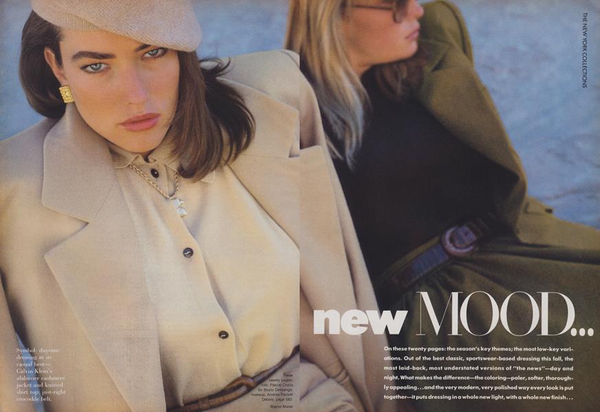 The New York Collections: New Mood