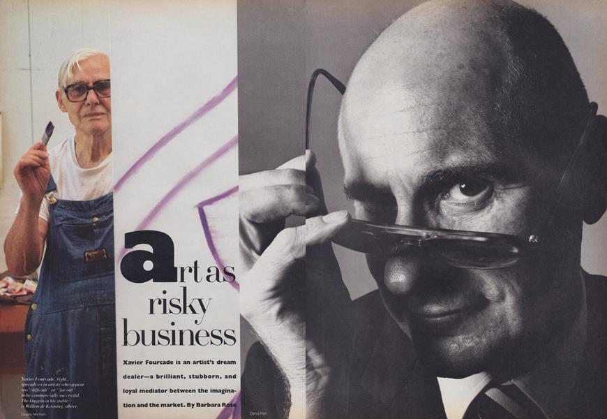 Art as Risky Business