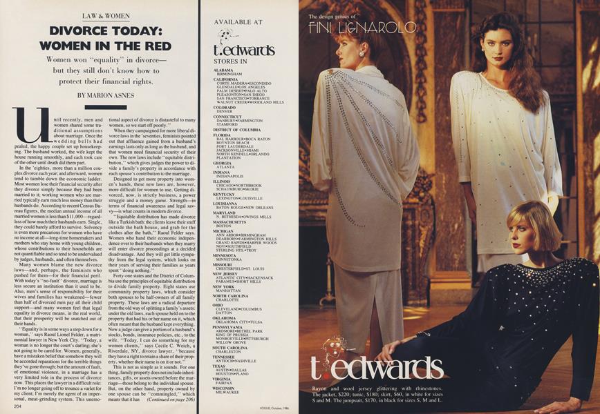 Law & Women: Divorce Today: Women in the Red