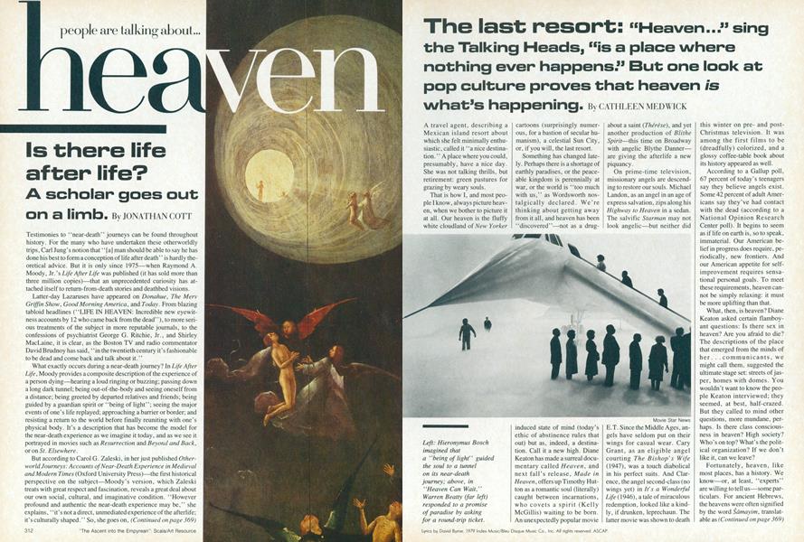 People Art Talking About Heaven: Is There Life After Life?