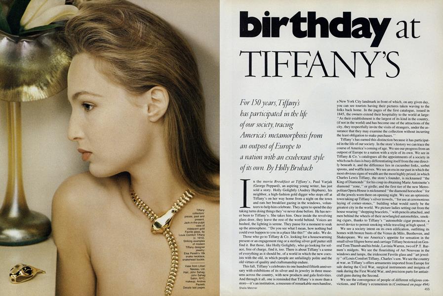 Birthday at Tiffany's