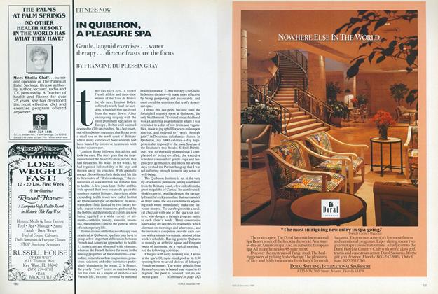 In Quiberon, a Pleasure Spa