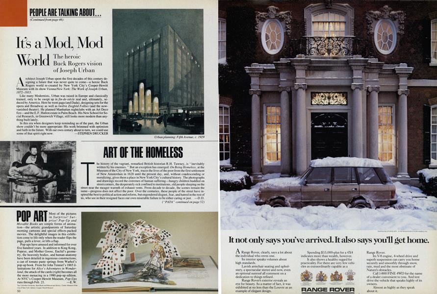 It's a Mod, Mod World | Vogue | JANUARY 1988