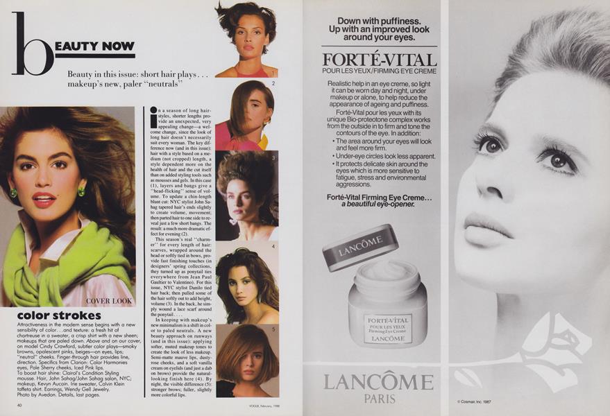 Beauty Now | Vogue | February 1988