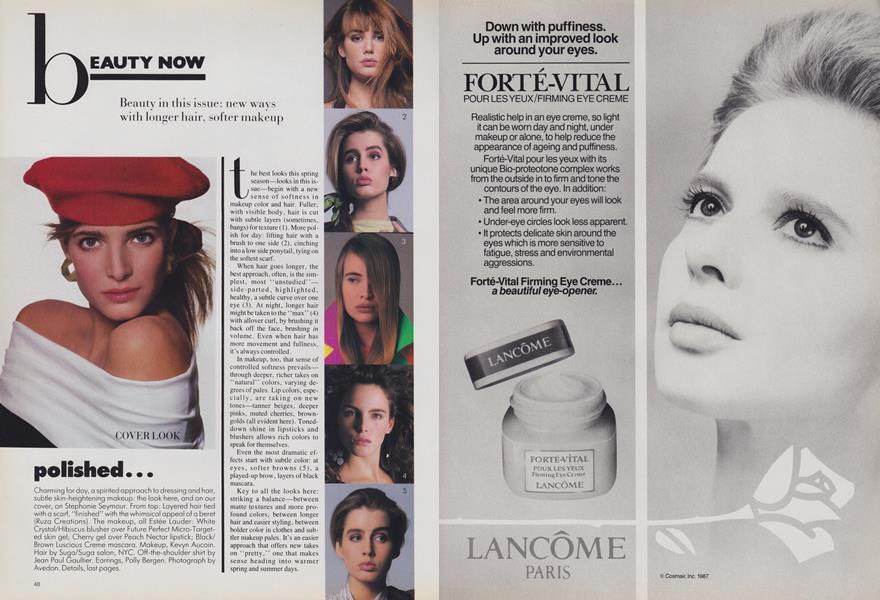 Beauty Now | Vogue | March 1988