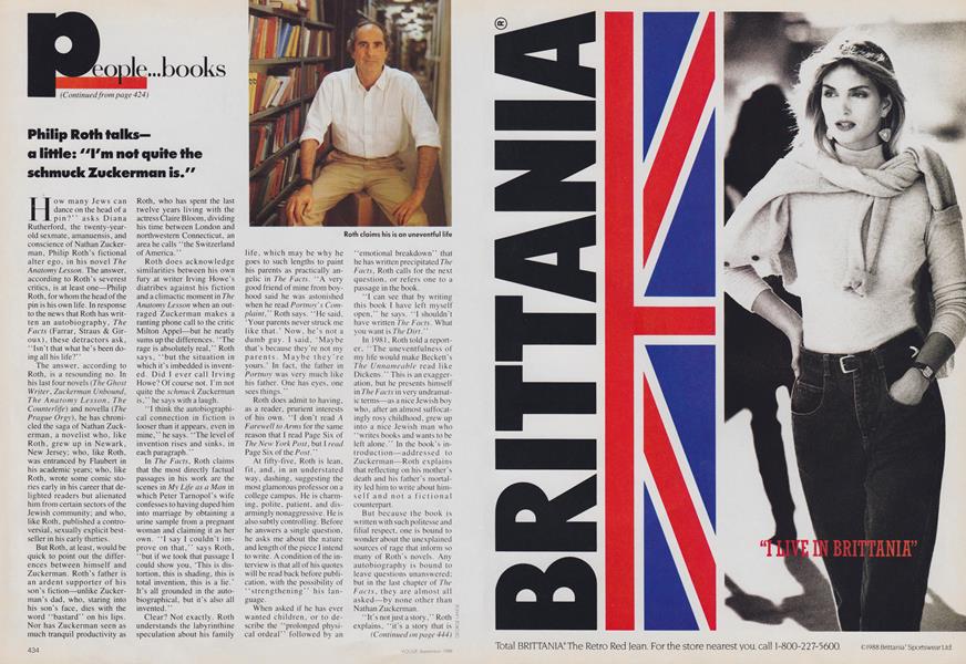 Books: Philip Roth Talks—a Little