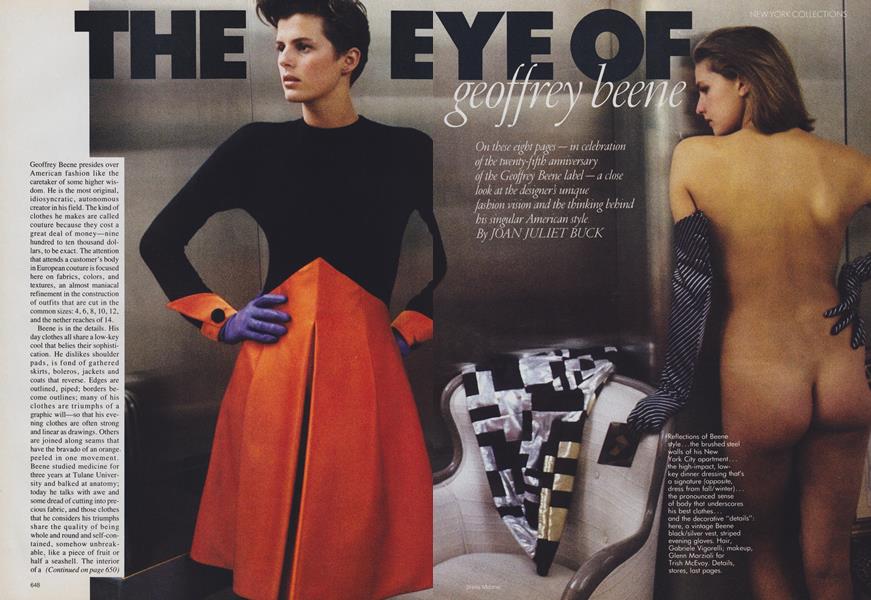 New York Collections: The Eye of Geoffrey Beene