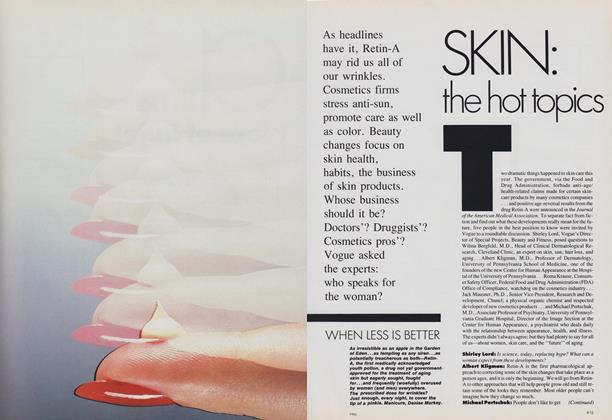 Skin: The Hot Topics