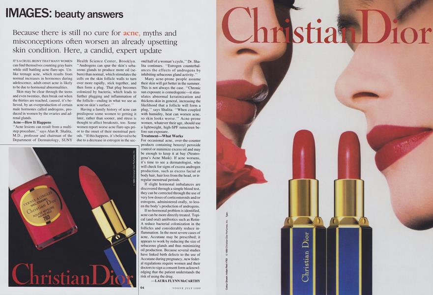 Beauty Answers | Vogue | JULY 1989