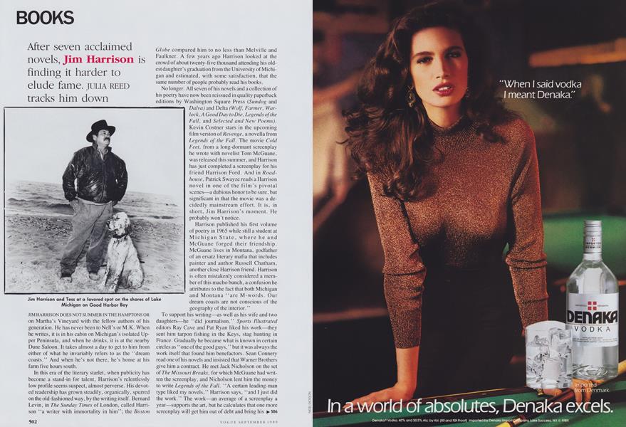 Books Vogue SEPTEMBER 1989