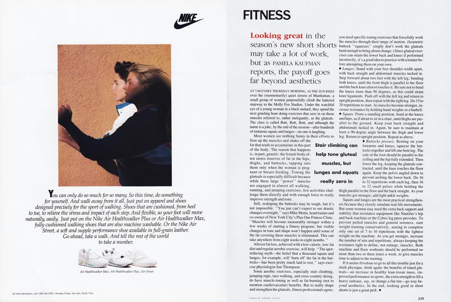 Fitness | Vogue | APRIL 1990