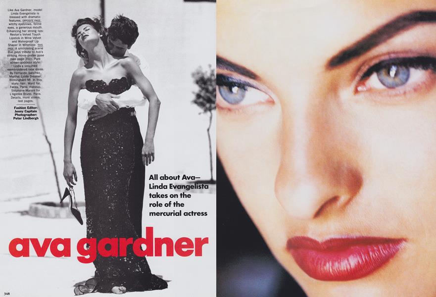 Ava Gardner | Vogue | 1990