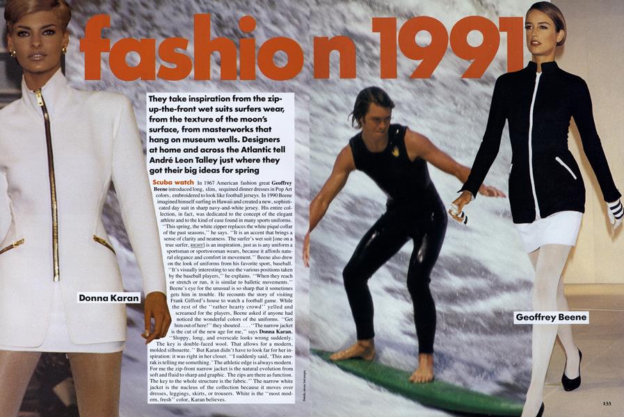 Fashion 1991 | Vogue | JANUARY 1991