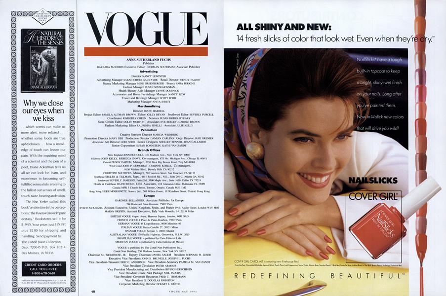 Masthead | Vogue | MAY 1991