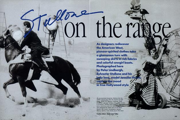 Stallone on the Range