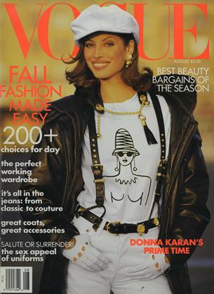 AUGUST 1992 | Vogue