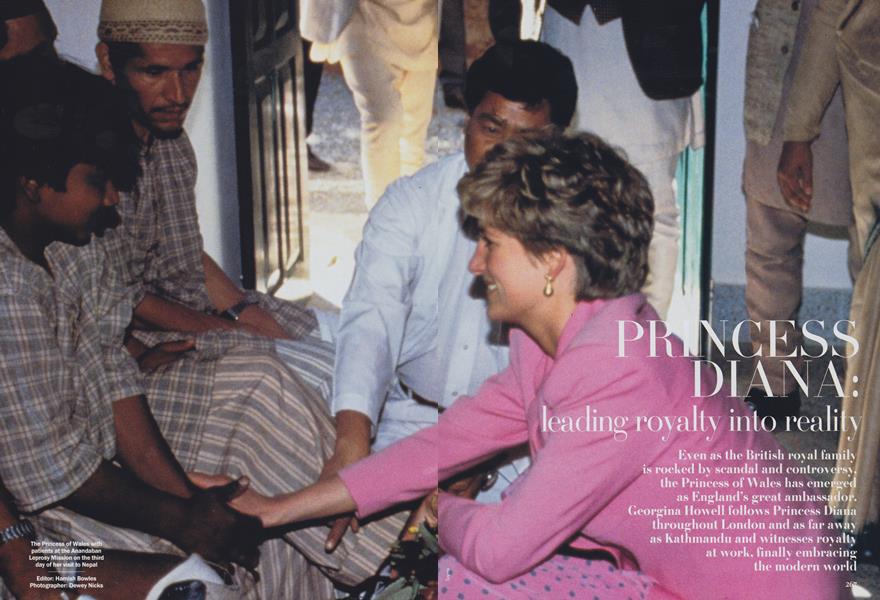 Princess Diana: Leading Royalty into Reality