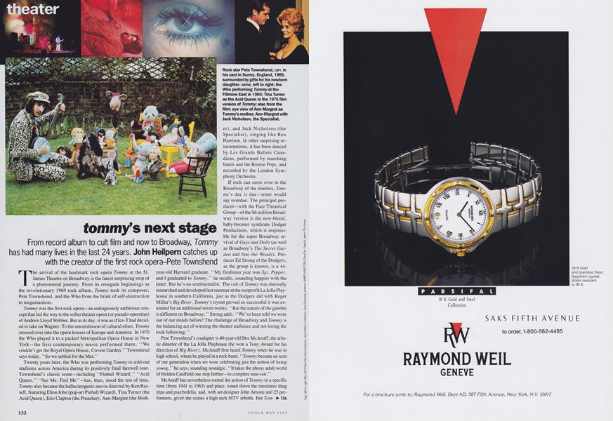 Theater: Tommy's Next Stage