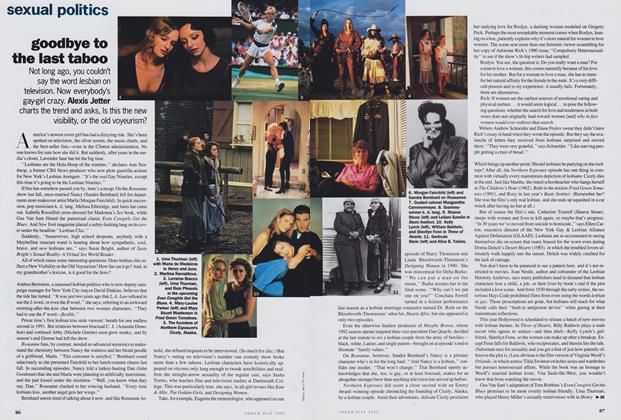 Sexual Politics: Goodbye to the Last Taboo