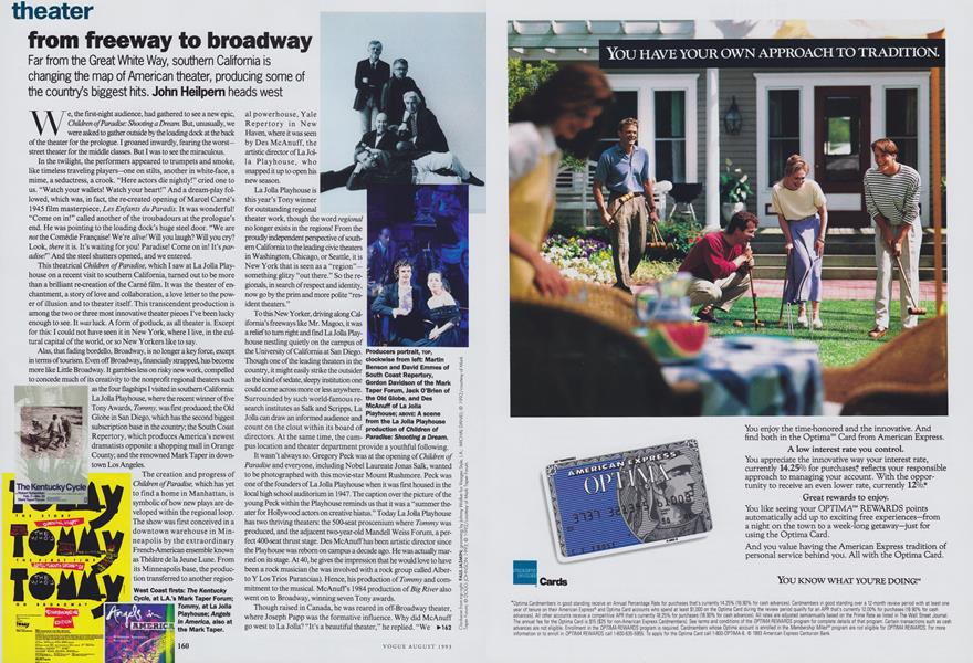 Theater: From Freeway to Broadway