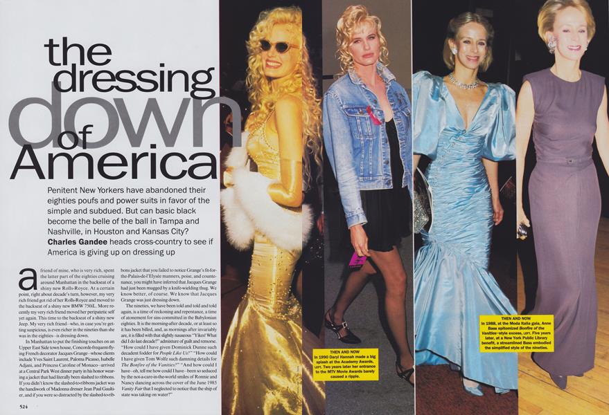 The Dressing Down of America | Vogue | SEPTEMBER 1993