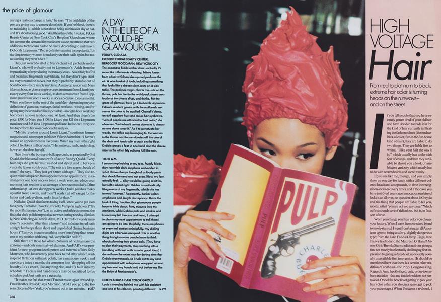 High Voltage Hair Vogue FEBRUARY 1995