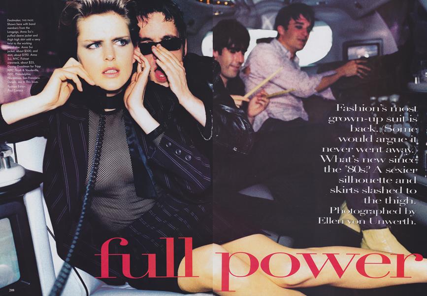 Full Power | Vogue | AUGUST 1997